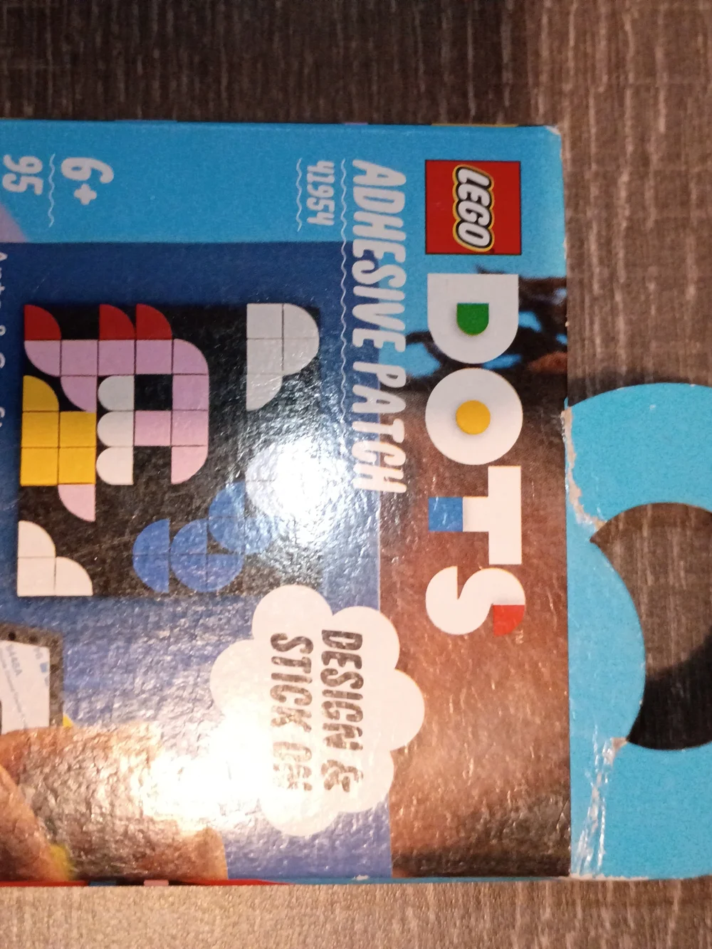 Lego Dots Purple Blue Yellow Black Patch Pack
